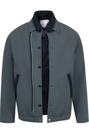 SACAI Chamarra bomber de sarga