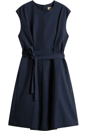 Woolrich Vestido de popolina con cinturón