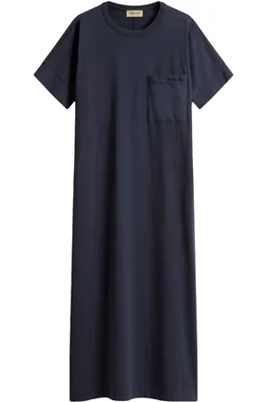 Woolrich Vestido midi estilo kimono