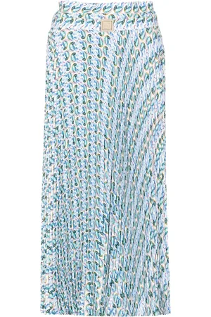 Tory Burch Falda larga con estampado abstracto