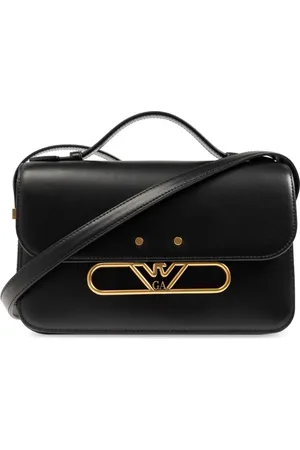 Emporio Armani Bolsa con placa del logo
