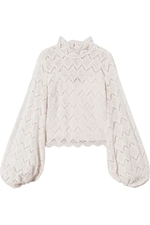 Twin-Set Blusa con encaje