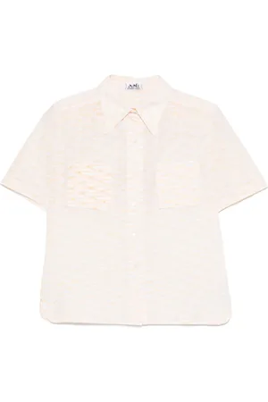 Hermès Camisa estampada 1970