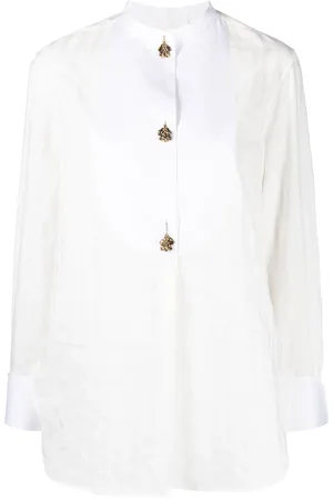 Chloé Camisa sin cuello con botones