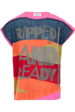 Vivienne Westwood Chaleco con efecto envejecido