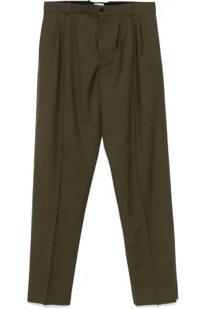 Saint Laurent Pantalones estilo gabardina