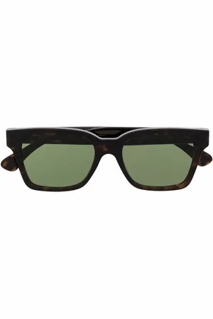 Retrosuperfuture Lentes de sol con armazón cuadrada estilo carey