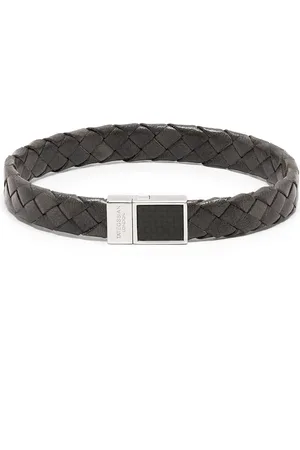 Tateossian Pulsera entretejida Carbon