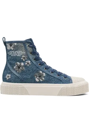 Marc Jacobs Tenis altos con agujetas