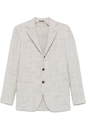 Sartorio Napoli Blazer con efecto mélange