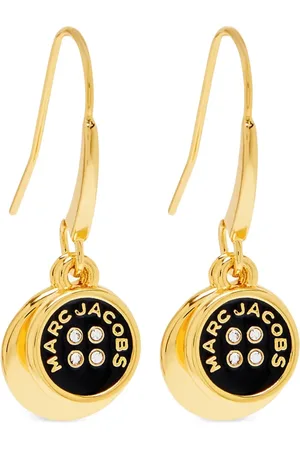 Marc Jacobs Aretes Button Drop