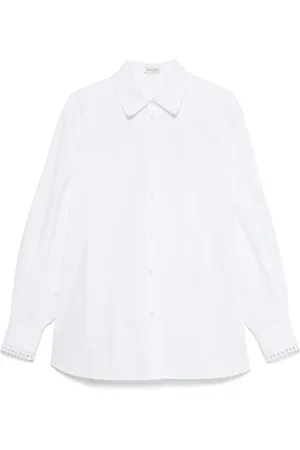 MAGDA BUTRYM Camisa con ribete de crochet