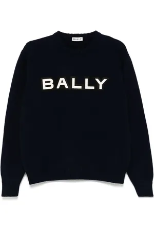 Bally Suéter con parche del logo