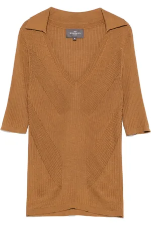 ERIC BOMPARD Playera de canalé fino
