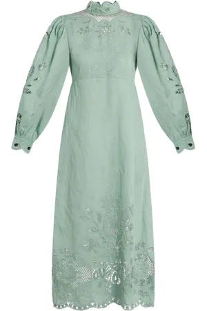 Farm Rio Vestido midi Flowing Beauty