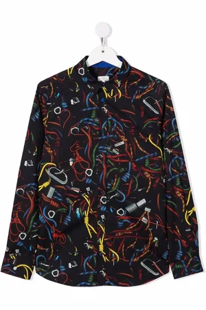 Paul Smith Camisa con estampado gráfico