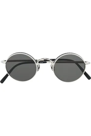 MATSUDA Lentes de sol con armazón redonda