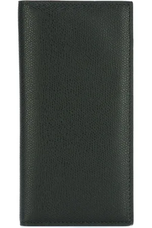 VALEXTRA Long textured wallet