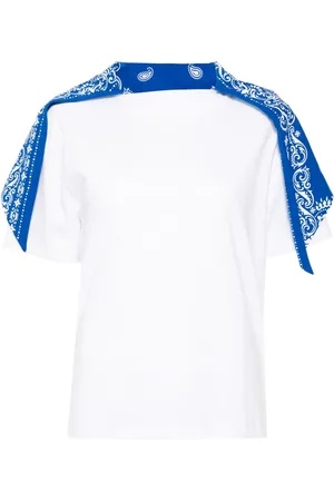 BATSHEVA Playera con motivo de bandana
