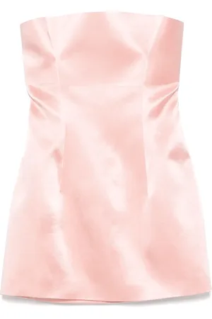 Serafini Vestido corto de satén
