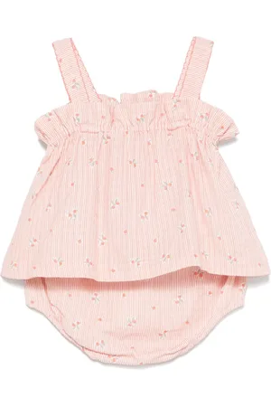 Tartine Et Chocolat Set de shorts con cerezas estampadas