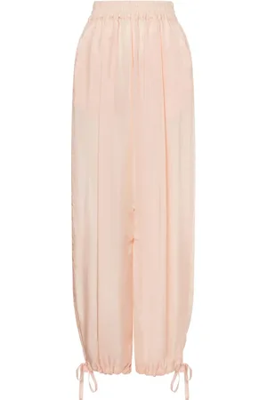 Serafini Pantalones tapered de seda