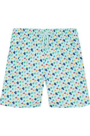 Vilebrequin Shorts de playa Ronde des Tortues Rainbow