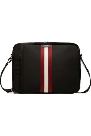 Bally Maletín con detalle de rayas
