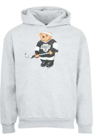MARKET Sudadera Hockey Bear con capucha