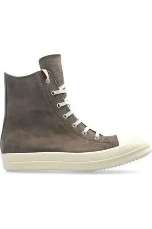 Rick Owens Tenis con acabado cepillado