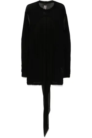 Rick Owens Playera de drenaje