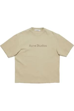 Acne Studios Playera con logo y apliques