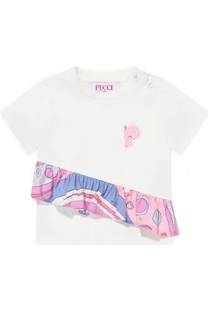 PUCCI Junior Playera con volantes