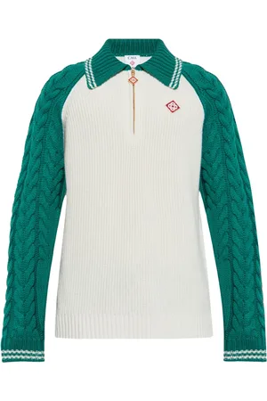 Casablanca Suéter con diseño de dos tonos
