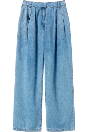 Twin-Set Jeans anchos con pinzas