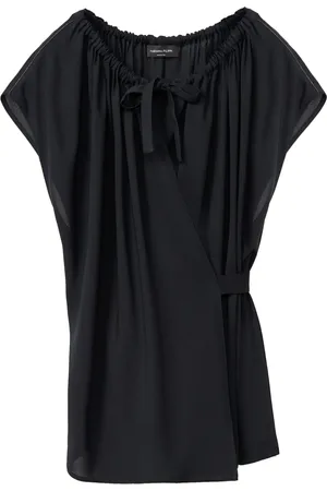 Fabiana Filippi Blusa con diseño cruzado