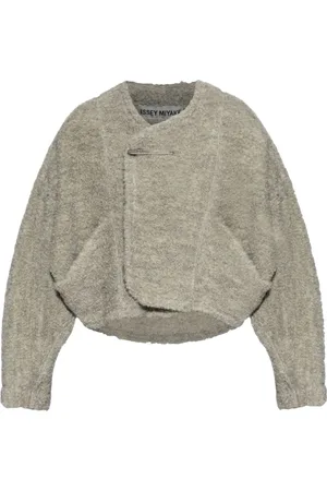 Issey Miyake Cárdigan de bouclé