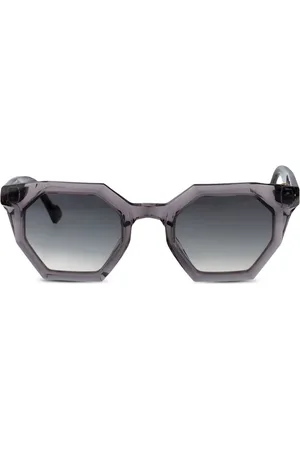 YOHJI YAMAMOTO Lentes de sol con armazón geométrica