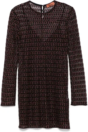 Missoni Vestido corto de tejido flojo