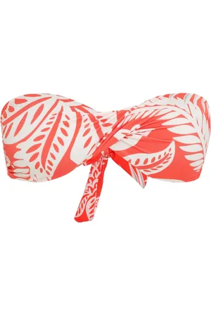 Lygia & Nanny Top de bikini con estampado floral