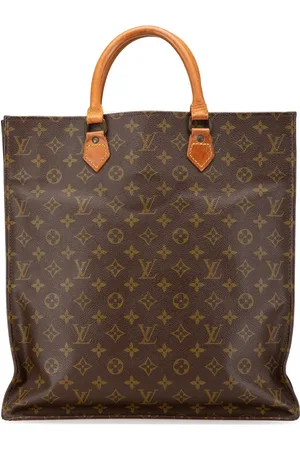 LOUIS VUITTON Tote Monogram Sac Plat 1980