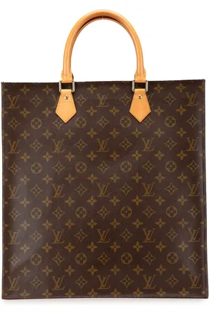 LOUIS VUITTON Tote Monogram Sac Plat 2001
