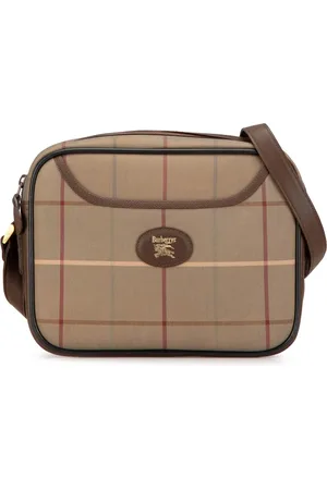 Burberry Bandolera de lona con motivo Vintage Check 2000-2017