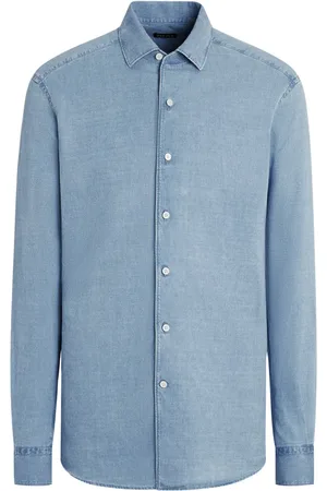 Ermenegildo Zegna Camisa de mezclilla