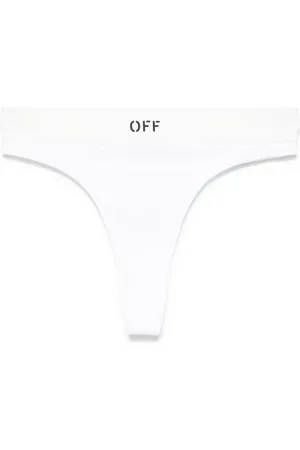 OFF-WHITE Tanga de canalé