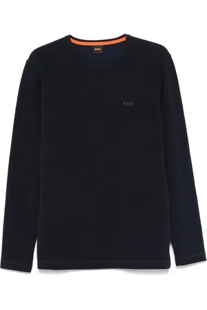 HUGO BOSS Suéter con logo bordado