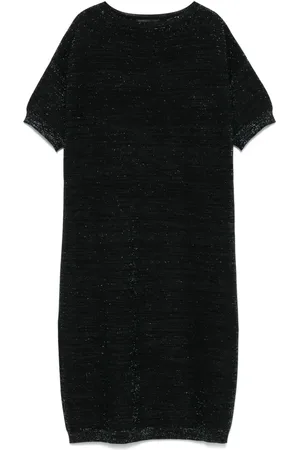 Fabiana Filippi Vestido midi de lúrex