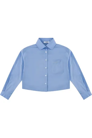 Msgm Camisa de popelina