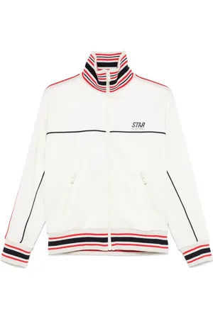 Golden Goose Chamarra con ribete a rayas