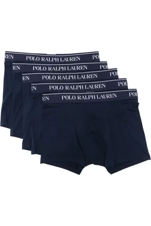 Ralph Lauren Set de cinco bóxeres con logo en la pretina